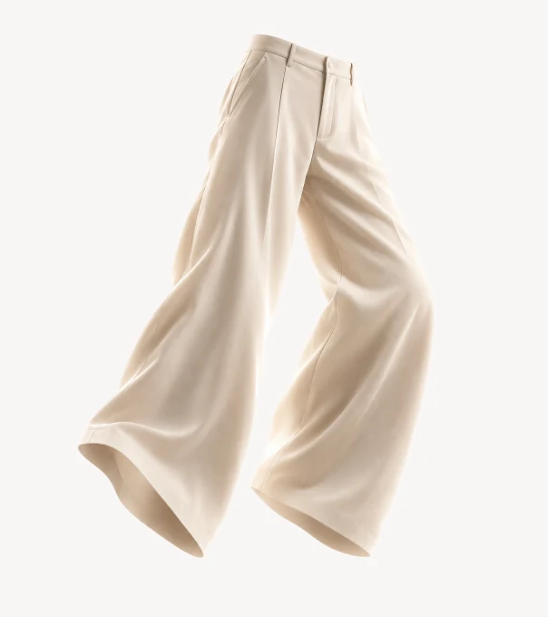 Wide-leg trousers