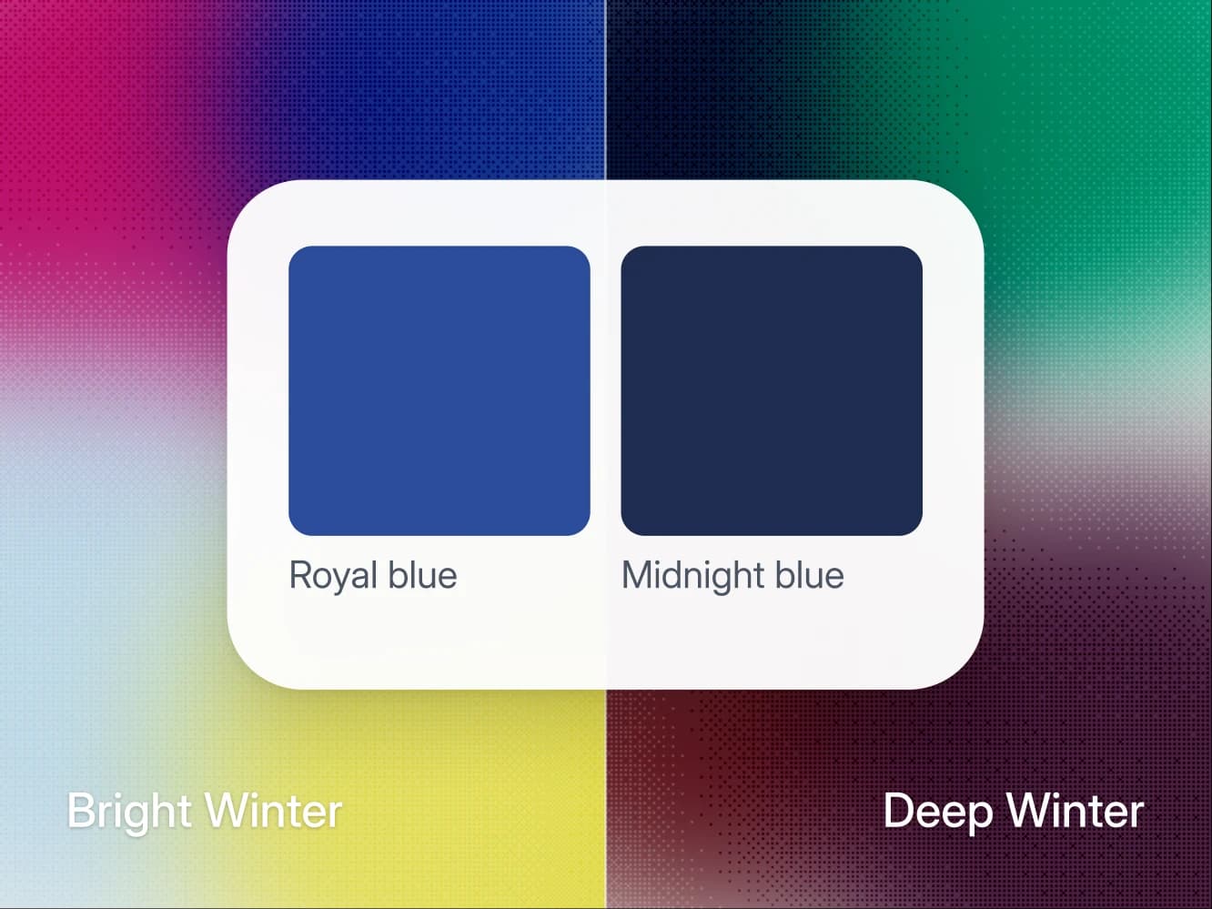 Bright Winter vs Deep Winter: jak poznat, která je tvoje