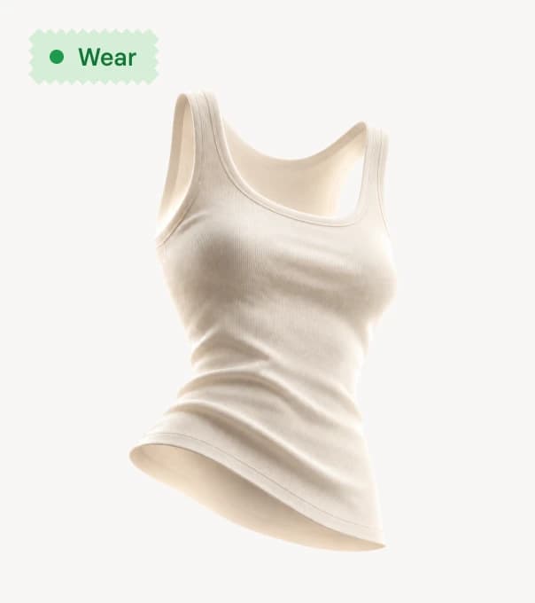 Figurbetontes Top: Wear